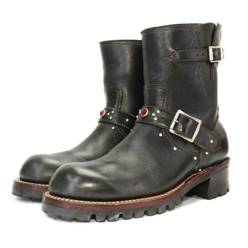 The Flat Head フラットヘッド ショートエンジニアブーツ The Flat Head フラットヘッド ショートエンジニアブーツ