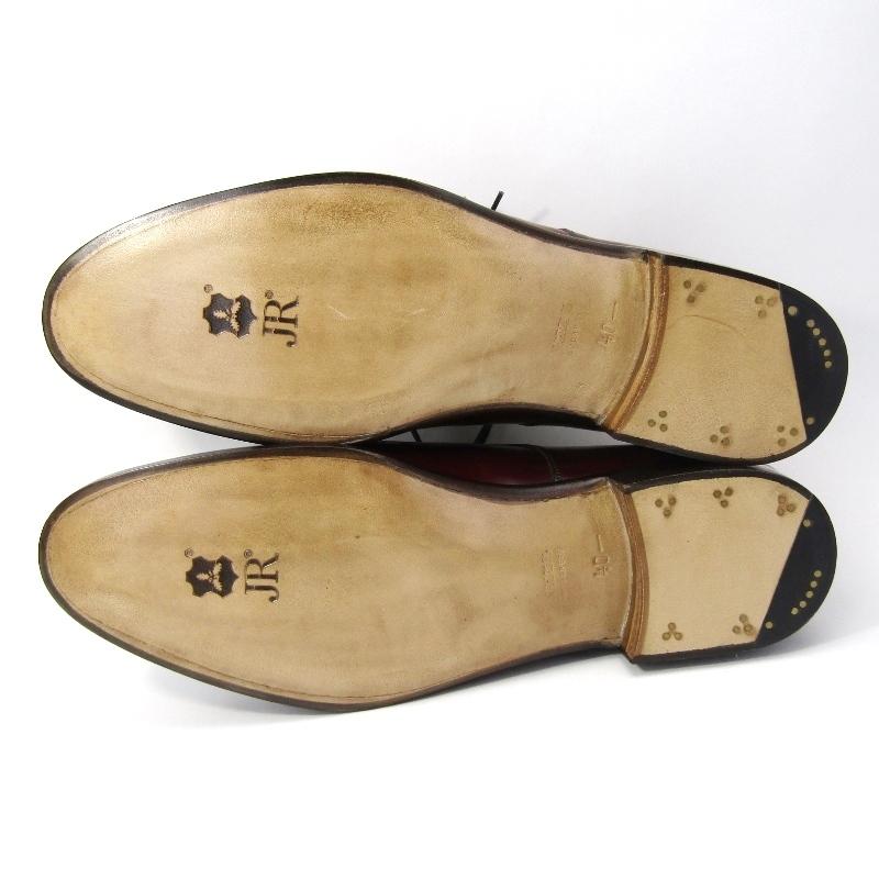 未使用 VASS SHOES ヴァーシュ プレーントゥ London Derby ロンドン 