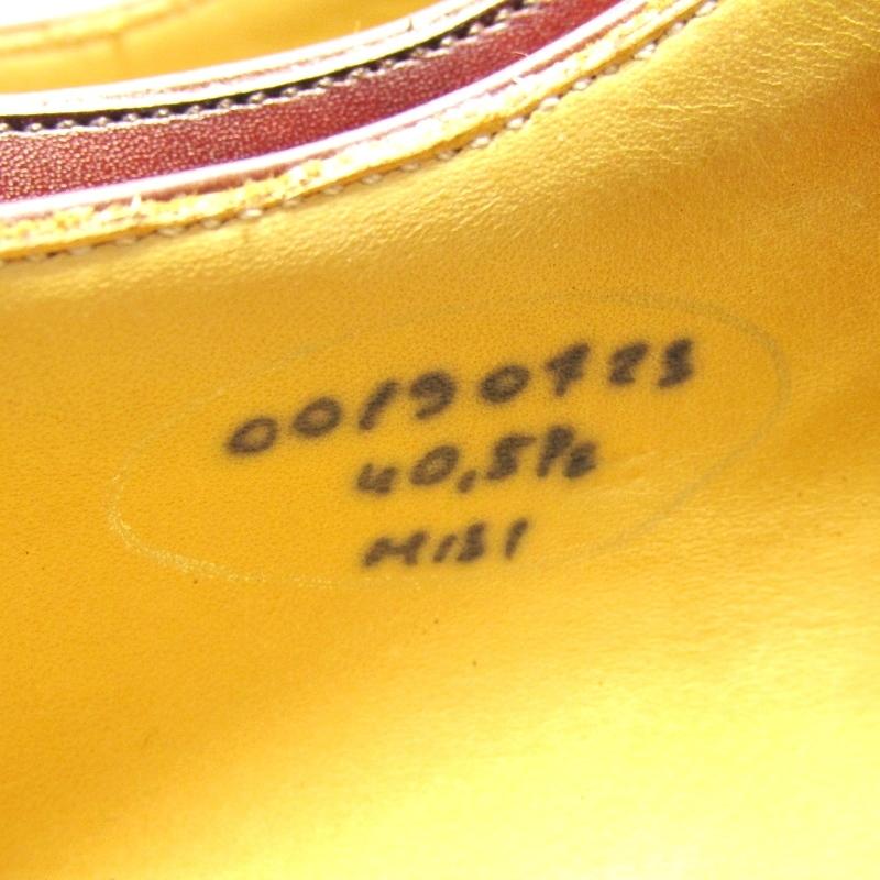 未使用】VASS SHOES ヴァーシュ ゴールドミュージアムカーフ 40 楽天