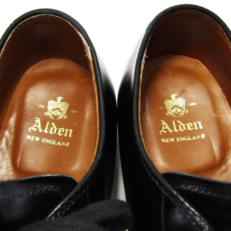 ALDEN 良品 オールデン ミリタリー プレーントゥ 53711 カーフ ALDEN 良品 オールデン ミリタリー プレーントゥ 53711 カーフ