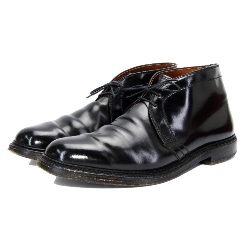 ALDEN オールデン　1340 チャッカブーツ　シェルコードバン　ブラック　黒 ALDEN Alden オールデン チャッカブーツ 1340 シェルコードバン