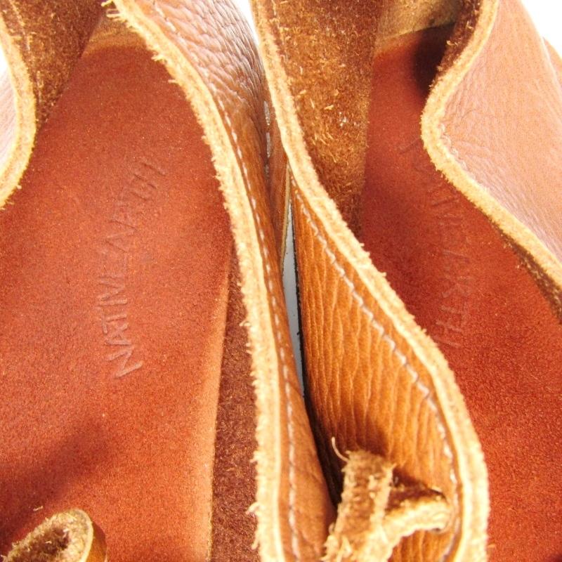 NATIVEARTH ネイティバース Ghillies W レースアップサンダル USA製 編み上げ ブラウン 茶 ブルハイド US10 ...
