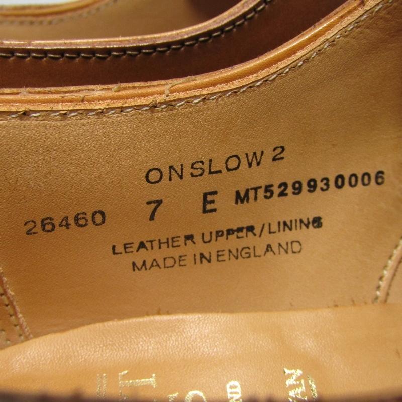 CROCKETT&JONES 良品 クロケット&ジョーンズ Uチップ 26460A CROCKETT&JONES 良品 クロケット&ジョーンズ Uチップ 26460A