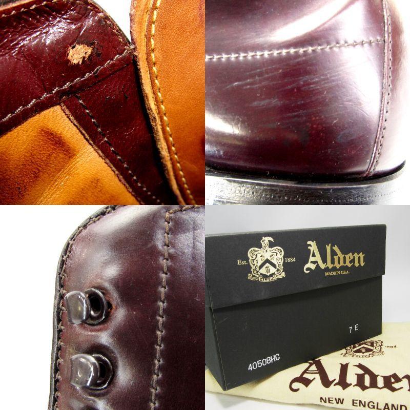 ALDEN オールデン インディーブーツ 40508HC シェルコードバン ALDEN オールデン インディーブーツ 40508HC シェルコードバン