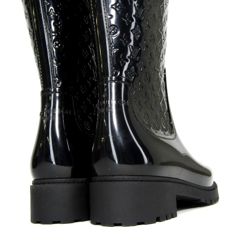LOUIS VUITTON 良品 ルイヴィトン 41 レインブーツ 047049
