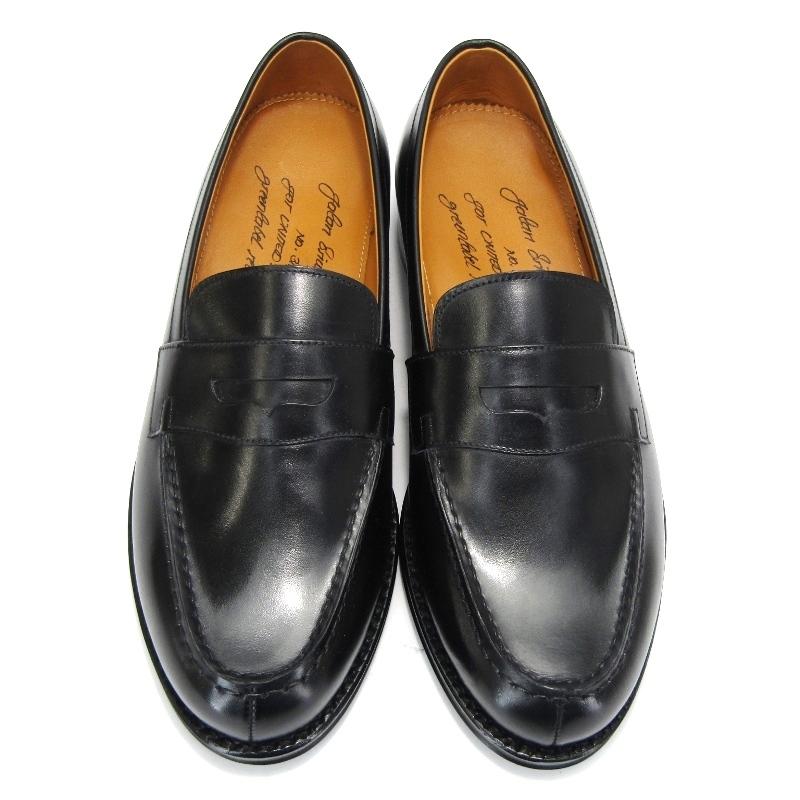 【美品・別注】ジャランスリウァヤ 98998 ペニーローファー 革靴 黒 JALAN SRIWIJAYA 美品 Jalan Sriwijaya ジャランスリワヤ 38