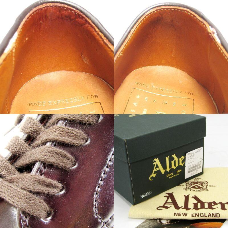 ALDEN 未使用 × bPr BEAMS オールデン US7.5D 25.5cm マンソン