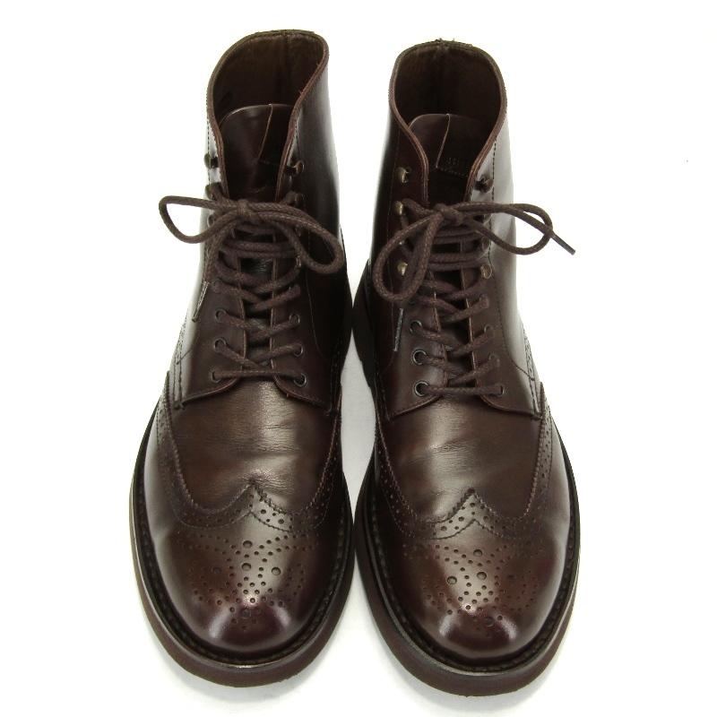 HESCHUNG エシュン UK7 ブローグブーツ COMME des GARCONS別注 HESCHUNG エシュン UK7 ブローグブーツ COMME des GARCONS別注