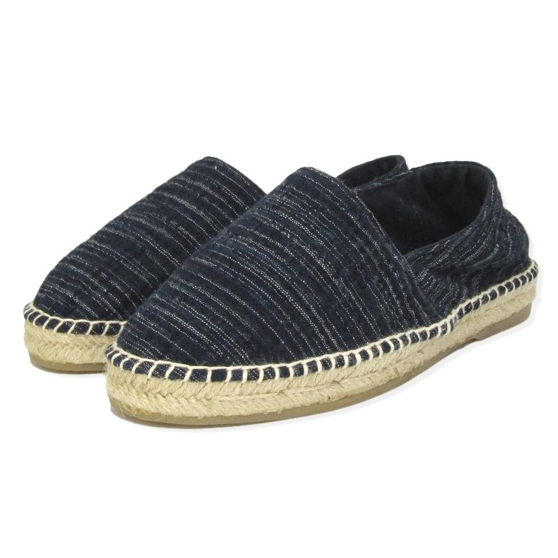 Porter Classic 未使用 ポータークラシック 22.5cm ESPADRILLES KASURI 