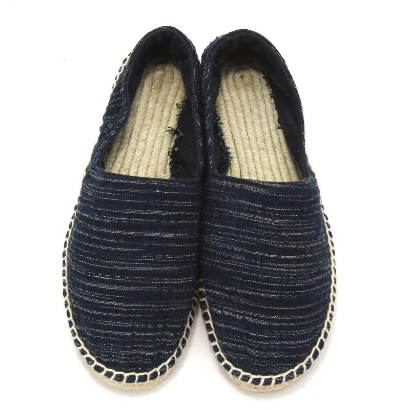 Porter Classic 未使用 ポータークラシック 22.5cm ESPADRILLES KASURI 