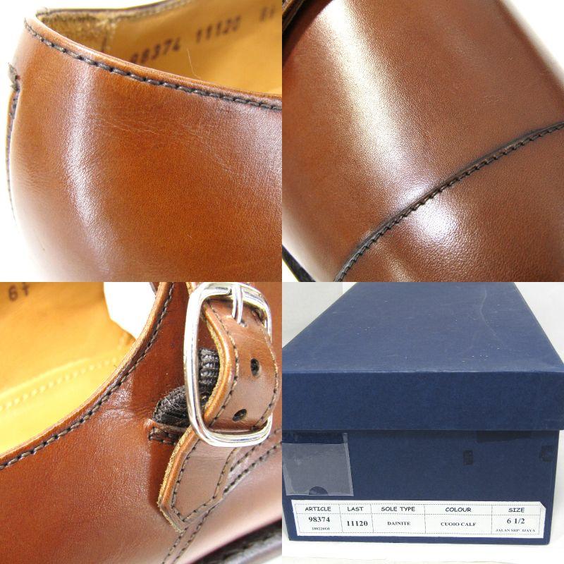 【美品】ジャランスリワヤ/ダブルモンク/UK6.5 25cm JALAN SRIWIJAYA 美品 Jalan Sriwijaya ジャランスリワヤ UK6.5