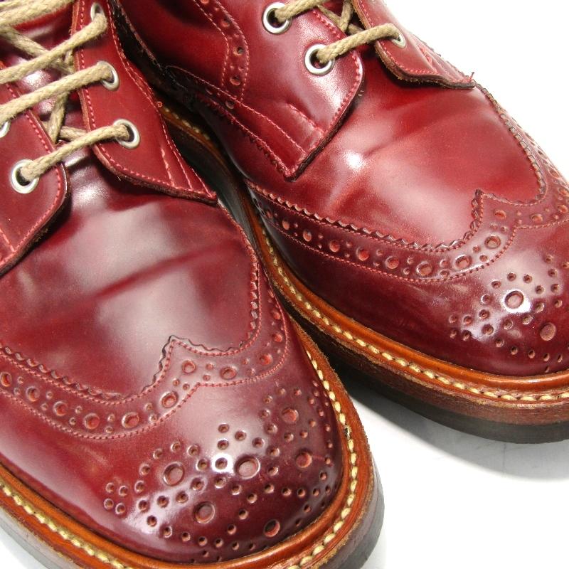 Tricker's 訳有 トリッカーズ UK8 カントリーブーツ コードバン Tricker's 訳有 トリッカーズ UK8 カントリーブーツ コードバン