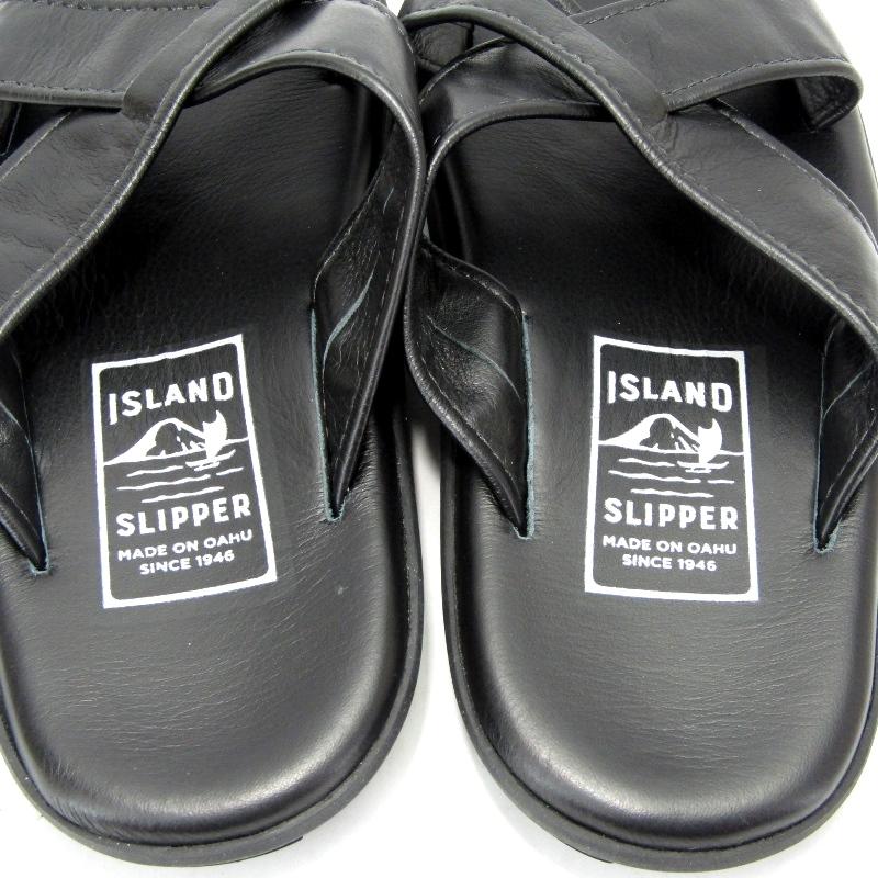 美品 ISLAND SLIPPER アイランドスリッパ US8 26cm レザーサンダル 
