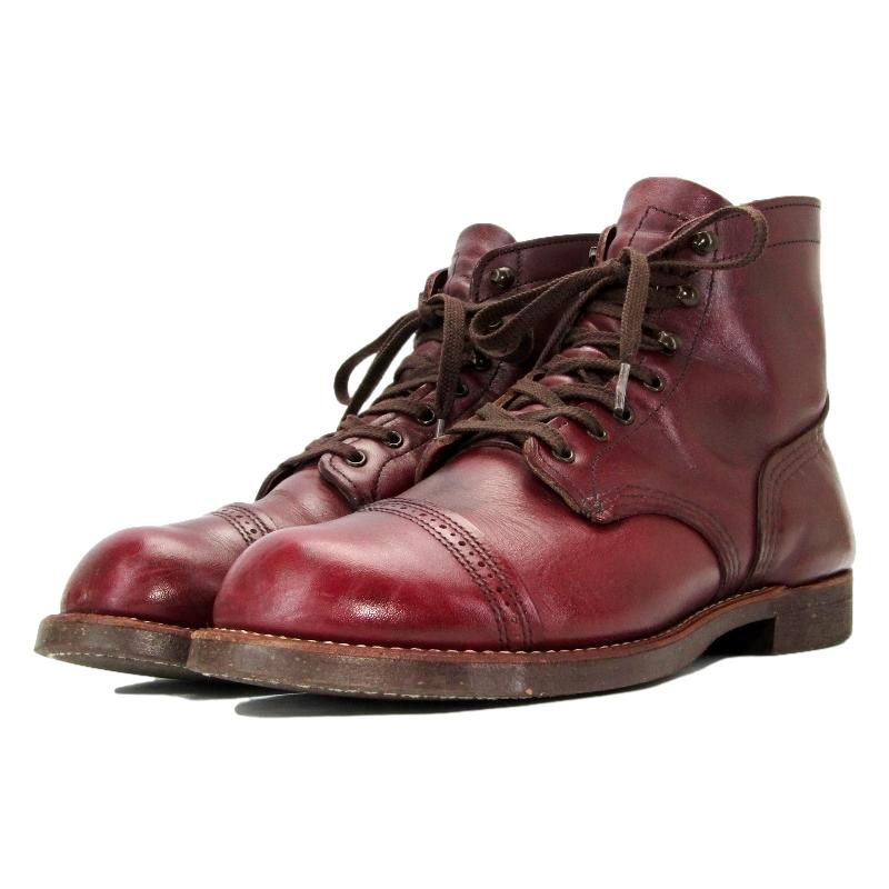 RED WING SHOES REDWING レッドウィング US8.5D 26.5cm アイアン RED WING SHOES REDWING レッドウィング US8.5D 26.5cm アイアン