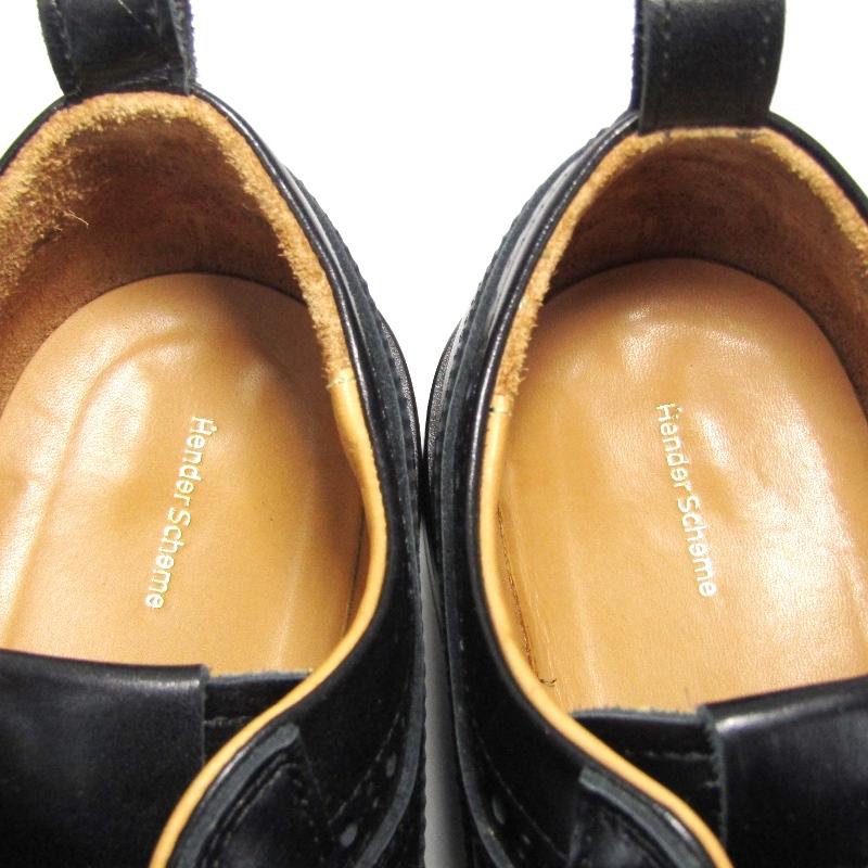 Hender Scheme 良品 エンダースキーマ 6 ウイングチップ 余談一 Hender Scheme 良品 エンダースキーマ 6 ウイングチップ 余談一