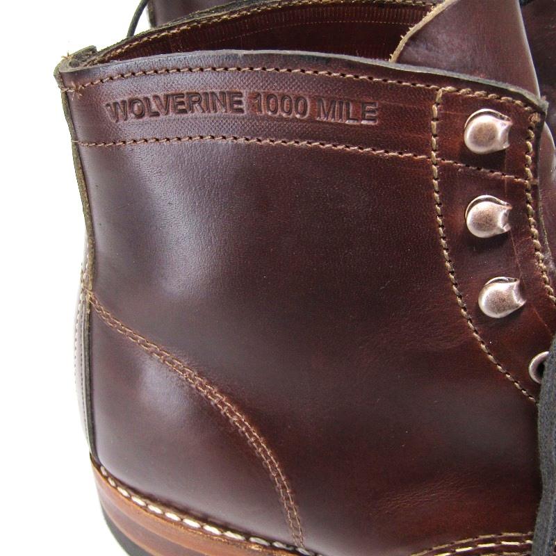 未使用 WOLVERINE ウルヴァリン US9D 27cm 1000マイルブーツ 未使用 WOLVERINE ウルヴァリン US9D 27cm 1000マイルブーツ