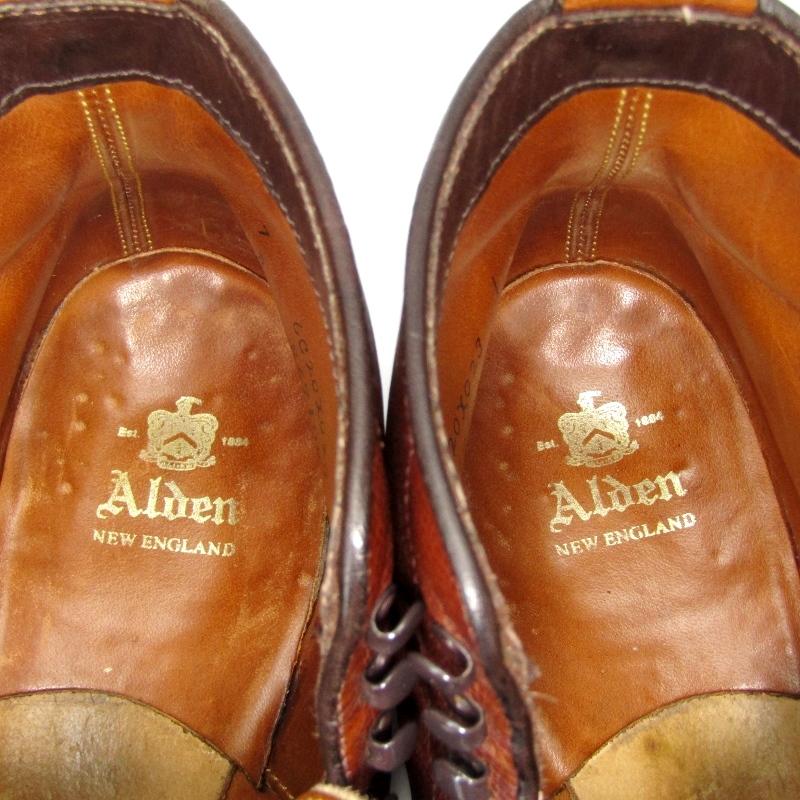 ALDEN Alden オールデン US7D 25cm キャップトゥブーツ 86910H ALDEN Alden オールデン US7D 25cm キャップトゥブーツ 86910H
