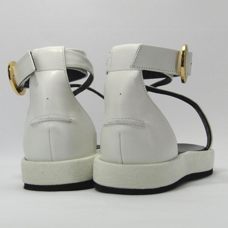 mame kurogouchi ストラップヒールサンダル 未使用 Mame Kurogouchi マメ クロゴウチ 23.5cm アンクルストラップ