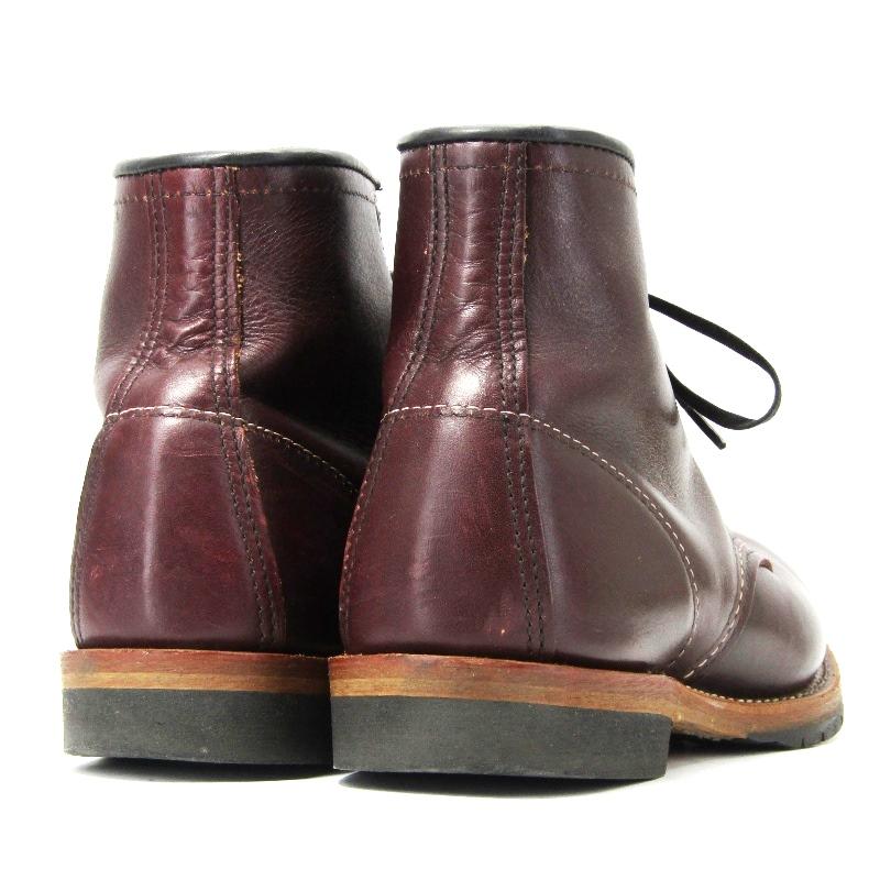 おふとぅんREDWING 9011 ベックマン　ブラックチェリー　US7D レッドウィング 9011 ベックマン プレーントゥブーツ ブラック