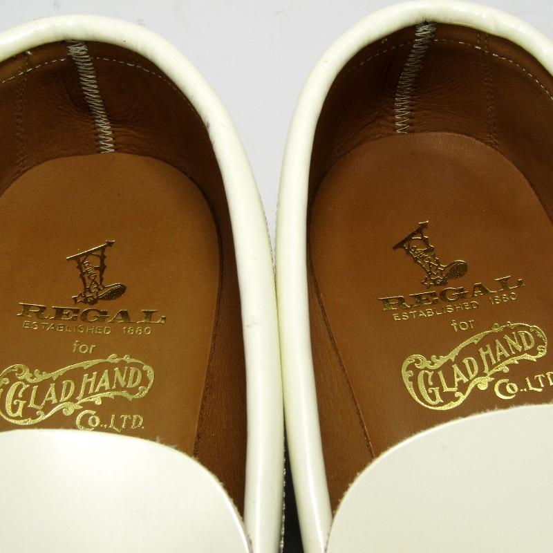 未使用 GLADHAND × REGAL グラッドハンド 27cm コインローファー 629S 