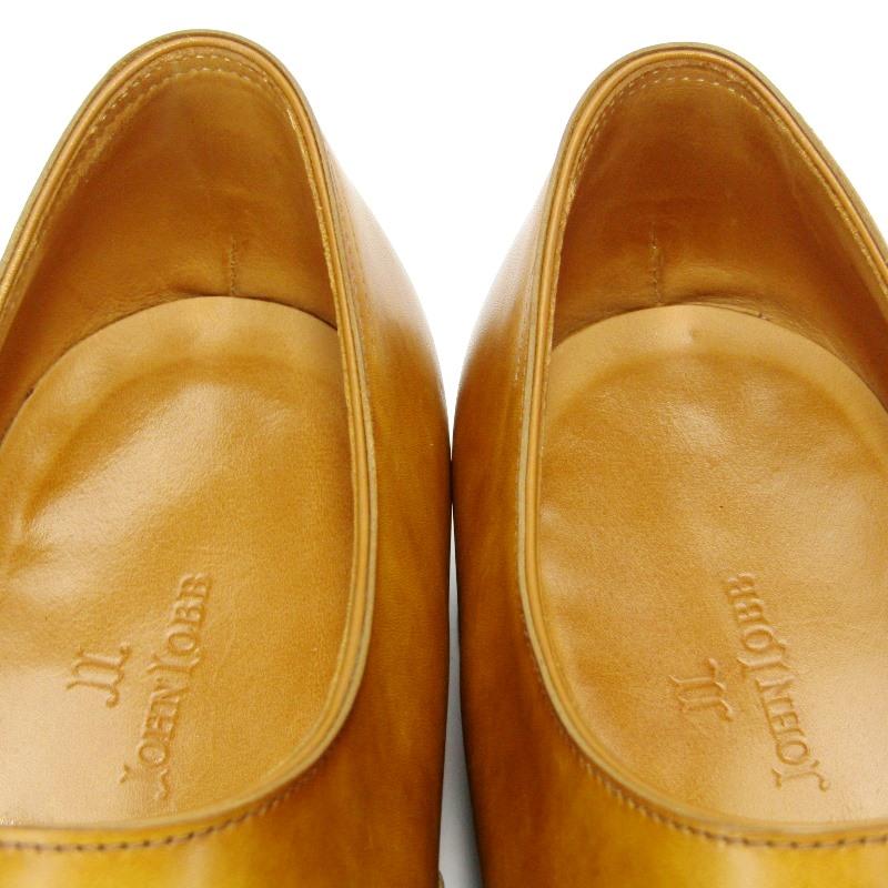 JOHN LOBB 美品 ジョンロブ UK7.5D シングルモンクストラップ JOHN LOBB 美品 ジョンロブ UK7.5D シングルモンクストラップ