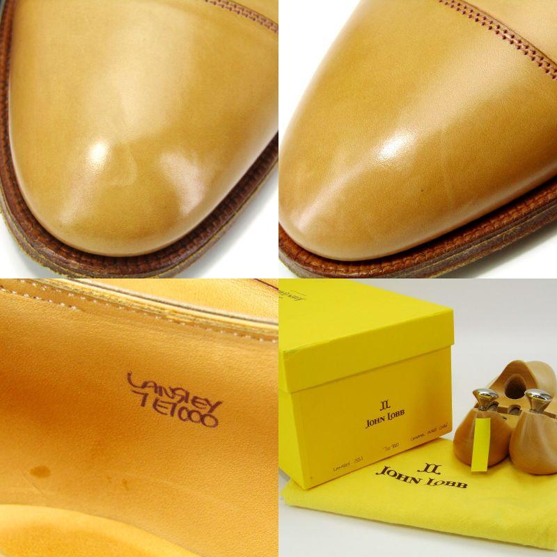 JOHN LOBB ジョンロブ UK7E キャップトゥ LANGLEY 外羽根 JOHN LOBB ジョンロブ UK7E キャップトゥ LANGLEY 外羽根