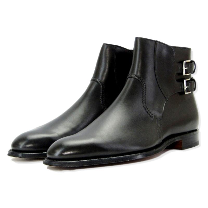 JOHN LOBB 美品 ジョンロブ UK7E バックストラップブーツ LUDLOW JOHN LOBB 美品 ジョンロブ UK7E バックストラップブーツ LUDLOW
