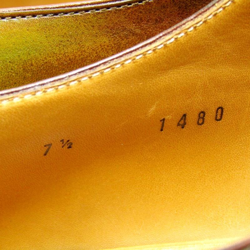 Berluti ベルルッティ UK7.5 ホールカット 1480 パティーヌ Berluti ベルルッティ UK7.5 ホールカット 1480 パティーヌ