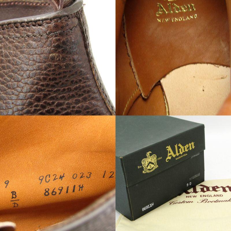 ALDEN 未使用 Alden オールデン US9D 27cm キャップトゥブーツ ALDEN 未使用 Alden オールデン US9D 27cm キャップトゥブーツ