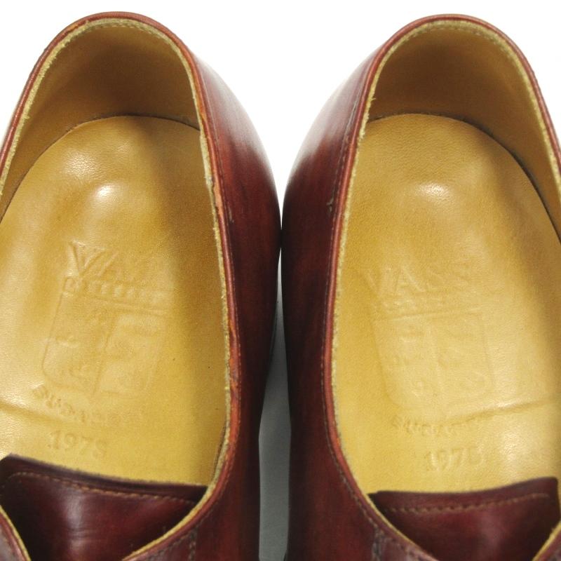 美品 VASS SHOES ヴァーシュ 40.5 ストレートチップ 美品 VASS SHOES ヴァーシュ 40.5 ストレートチップ