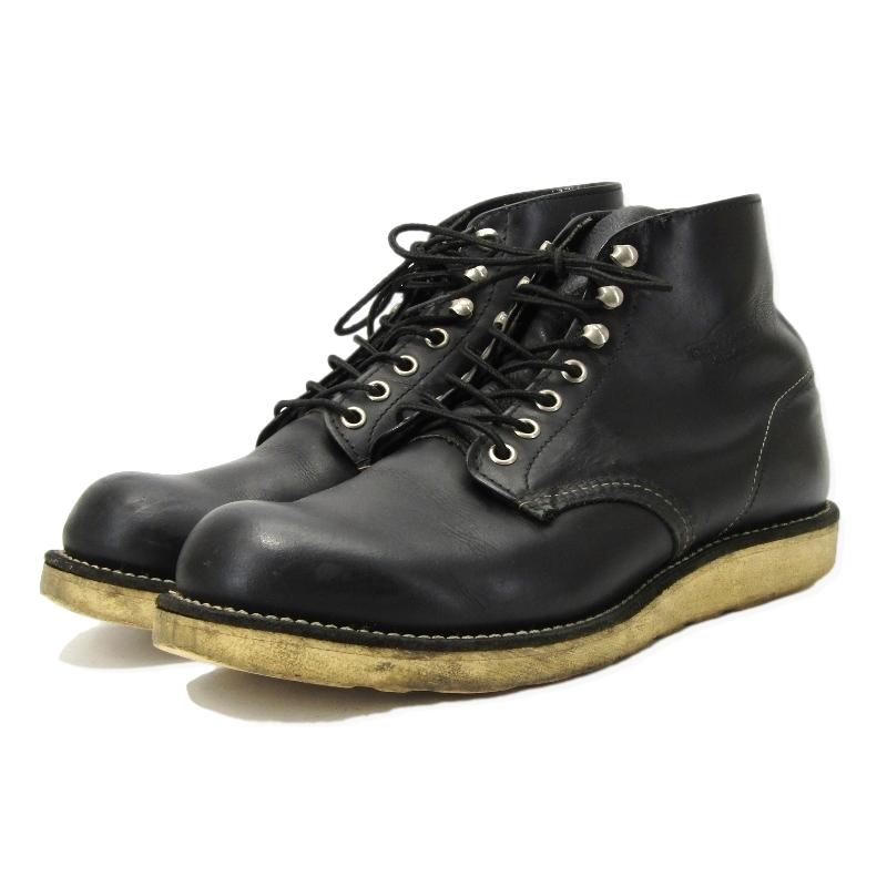 レッドウィング 8165 US8.5D RED WING SHOES REDWING レッドウィング US8.5D 26.5cm ラウンド