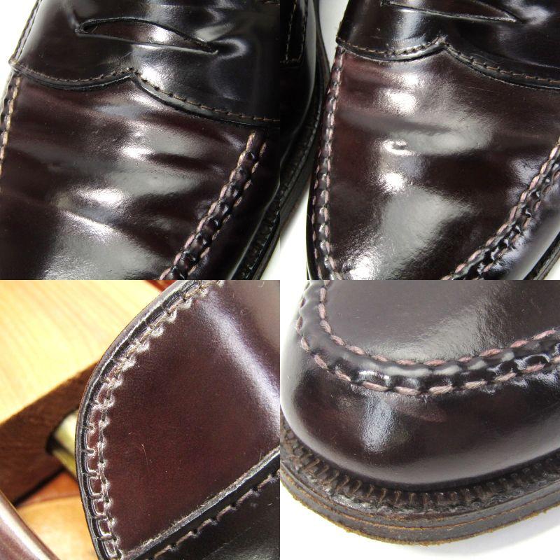 ALDEN Alden オールデン US7E 25cm ペニーローファー 986 シェルコード 