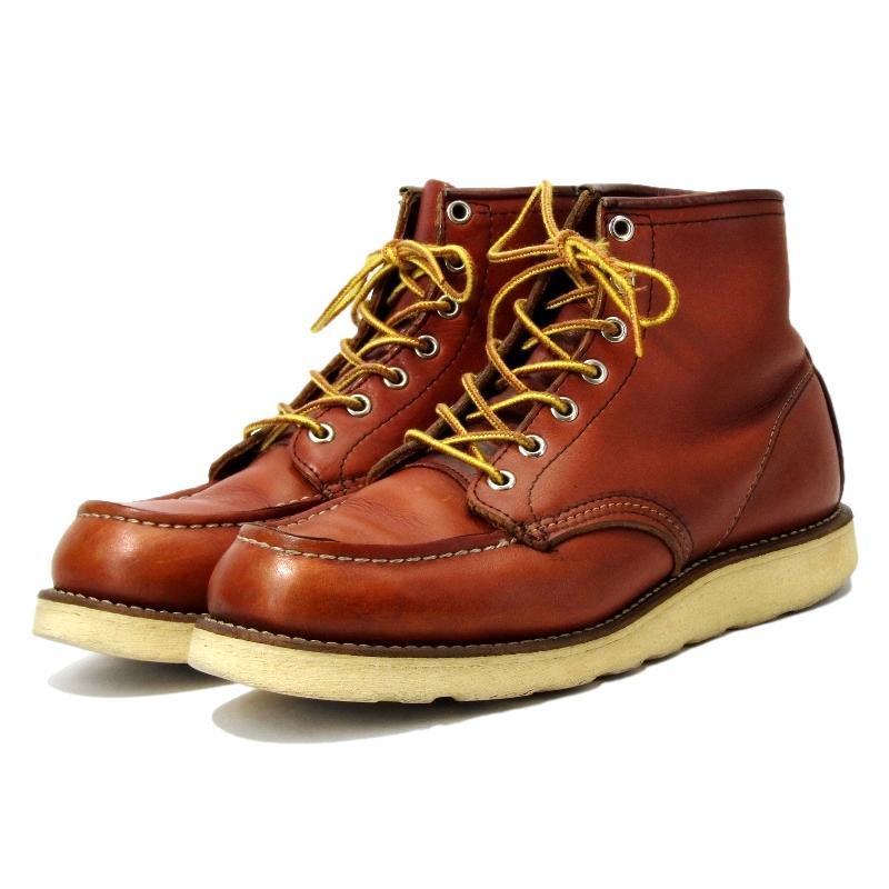 RED WING SHOES REDWING レッドウィング US7E 25cm モックトゥ
