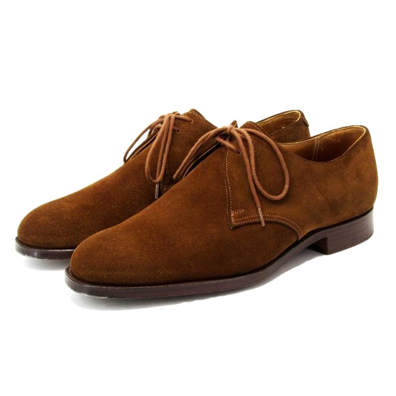 美品 George Cleverley ジョージクレバリー UK7.5E プレーントゥ 美品 George Cleverley ジョージクレバリー UK7.5E プレーントゥ