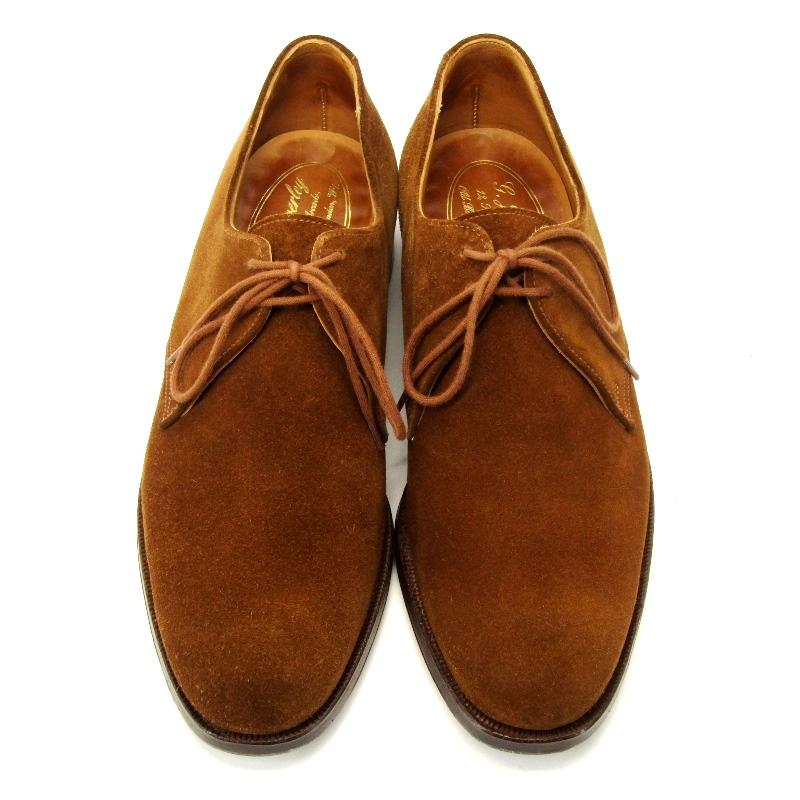美品 George Cleverley ジョージクレバリー UK7.5E プレーントゥ 美品 George Cleverley ジョージクレバリー UK7.5E プレーントゥ