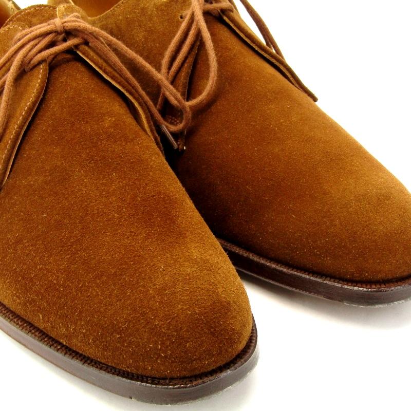美品 George Cleverley ジョージクレバリー UK7.5E プレーントゥ 美品 George Cleverley ジョージクレバリー UK7.5E プレーントゥ
