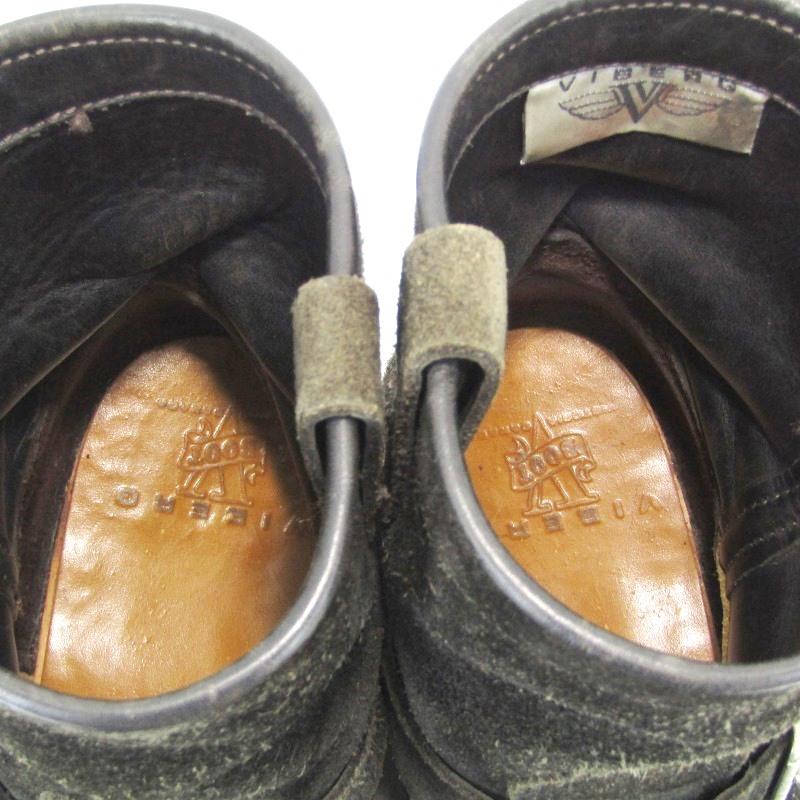 VIBERG BOOT ヴァイバーグ UK9 ショートエンジニアブーツ ラフアウト 