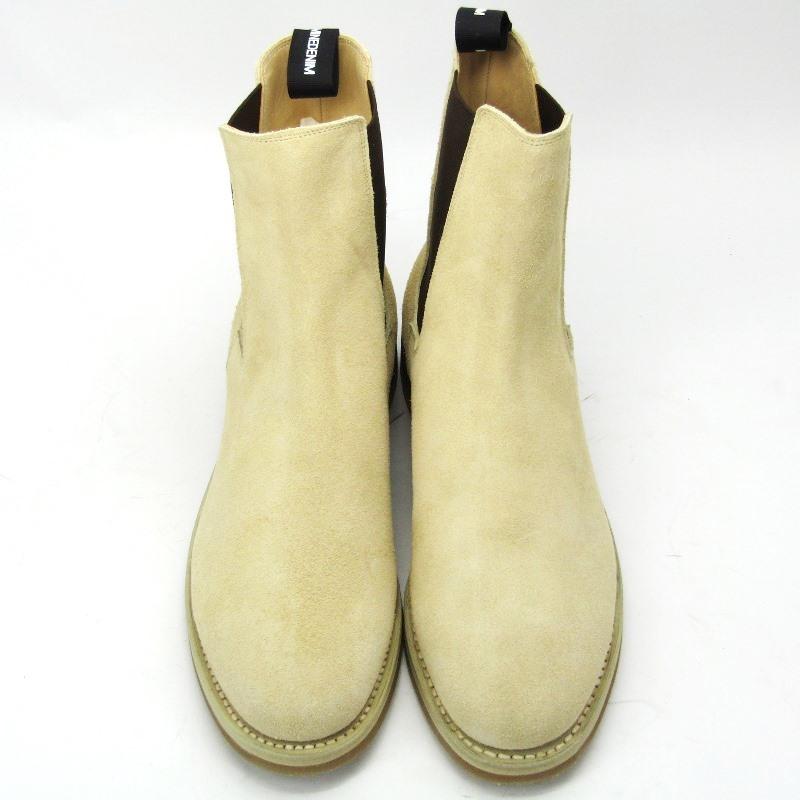 未使用 MINEDENIM マインデニム 41 Side Gore Boots Suede Leather MGK 