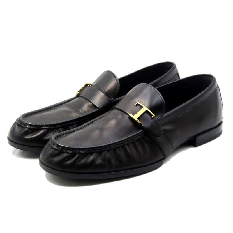 Tod's トッズ UK7.5 T タイムレス レザーローファー Tod's トッズ UK7.5 T タイムレス レザーローファー