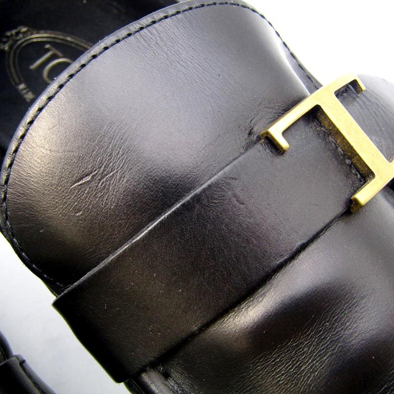 Tod's トッズ UK7.5 T タイムレス レザーローファー Tod's トッズ UK7.5 T タイムレス レザーローファー