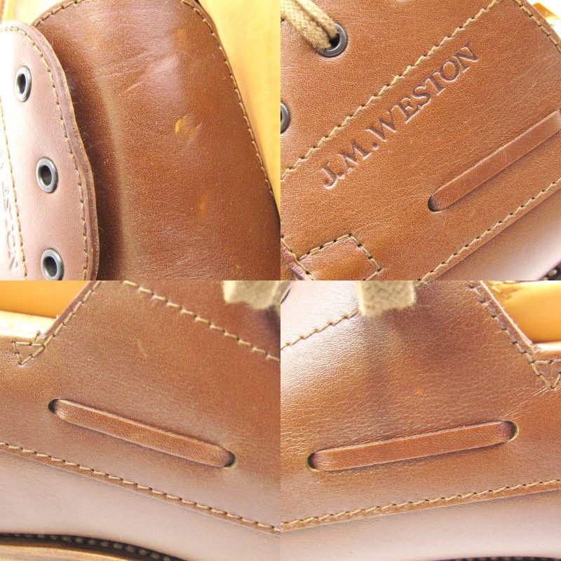 美品 J.M.WESTON ジェイエムウエストン 7.5E 690 ヨットダービー 美品 J.M.WESTON ジェイエムウエストン 7.5E 690 ヨットダービー