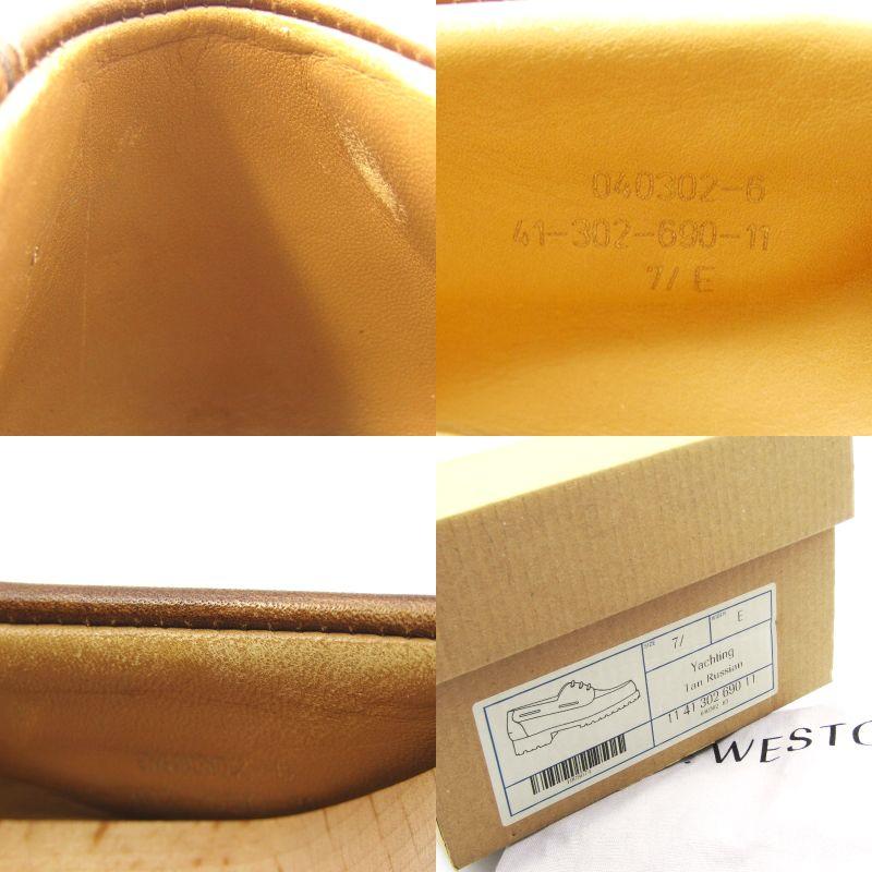 美品 J.M.WESTON ジェイエムウエストン 7.5E 690 ヨットダービー 美品 J.M.WESTON ジェイエムウエストン 7.5E 690 ヨットダービー