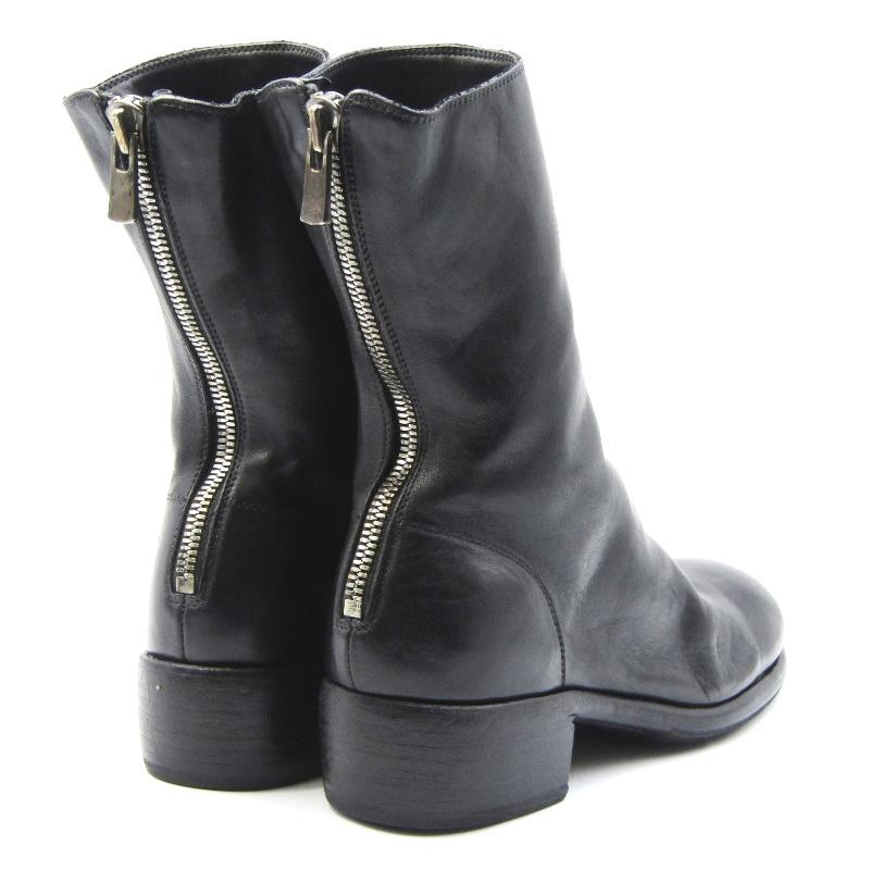 未使用 GUIDI グイディ 41 バックジップブーツ 788 ホースフル 未使用 GUIDI グイディ 41 バックジップブーツ 788 ホースフル