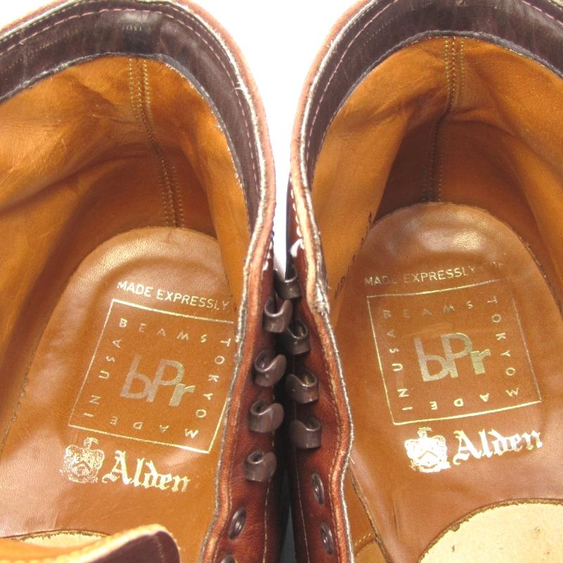 ALDEN Alden × bpr BEAMS オールデン US8.5D 26.5cm インディ ALDEN Alden × bpr BEAMS オールデン US8.5D 26.5cm インディ