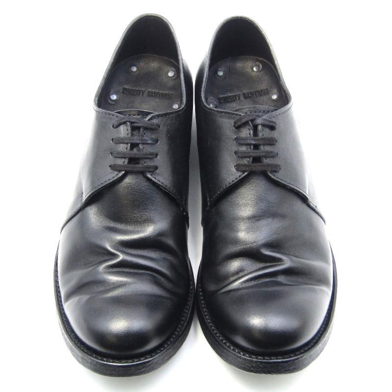 kurun ボア素材 フラットシューズ 黒　新品未使用 あしながおじさん フラットシューズ 2810527 本革 レザー