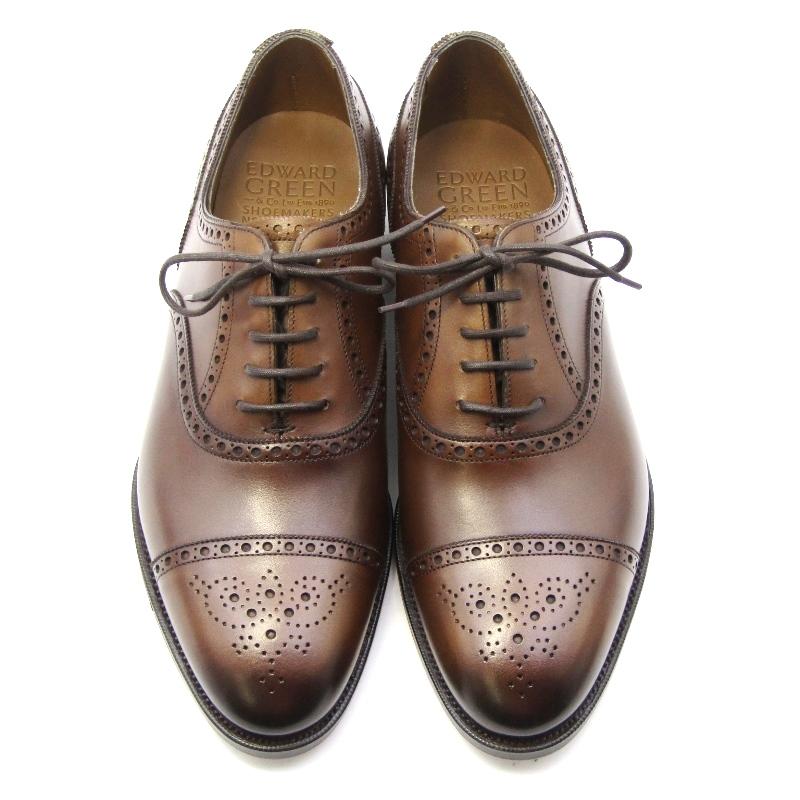 EDWARD GREEN 未使用 エドワードグリーン UK7D セミブローグ CADOGAN  