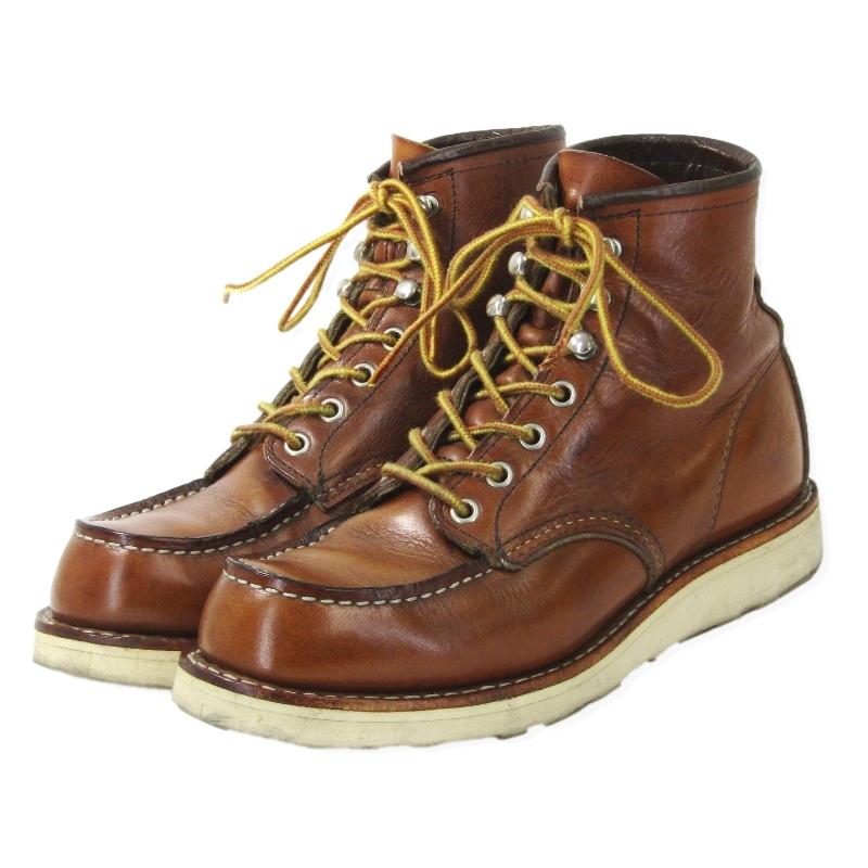 RED WING SHOES REDWING レッドウィング US6E 24cm モックトゥ RED WING SHOES REDWING レッドウィング US6E 24cm モックトゥ