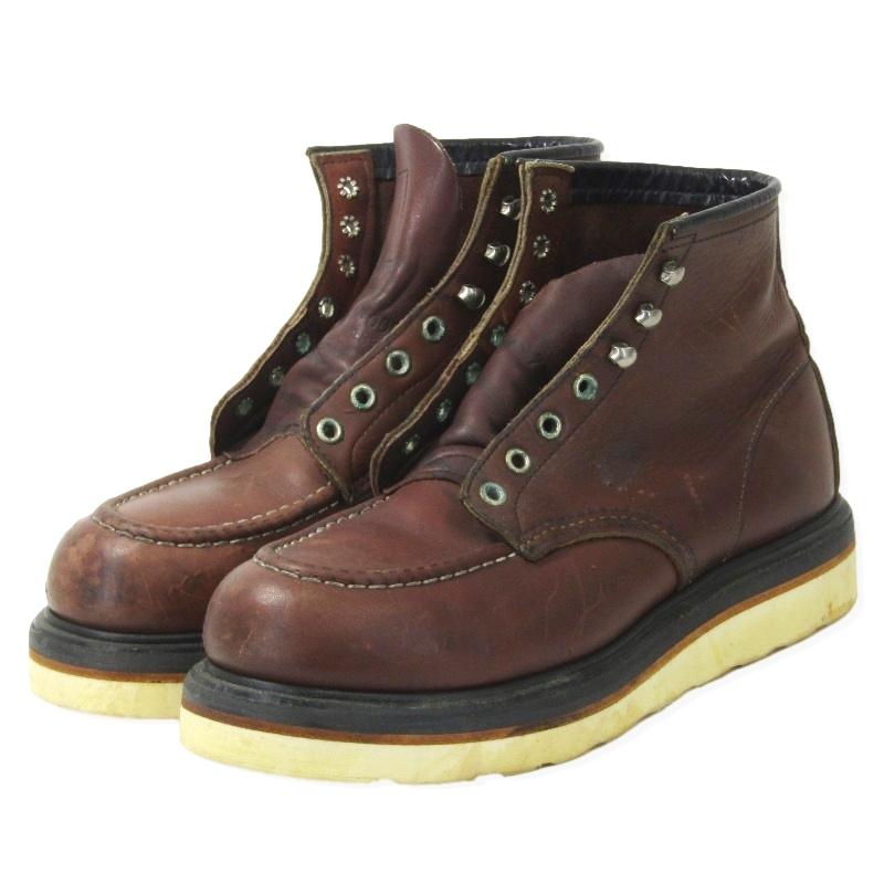 RED WING SHOES REDWING レッドウィング US7.5D 25.5cm スチール RED WING SHOES REDWING レッドウィング US7.5D 25.5cm スチール