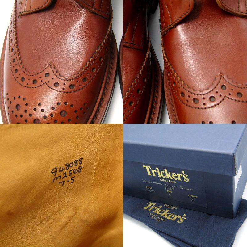 Tricker's 未使用 Tricker's トリッカーズ UK7 カントリーブーツ