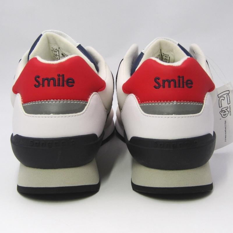訳あり 未使用 SANGACIO サンガッチョ 28cm にゅ〜ず TRICOLOR Smile